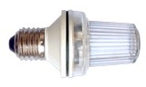   Strobe lamp E27 LED 230V clear